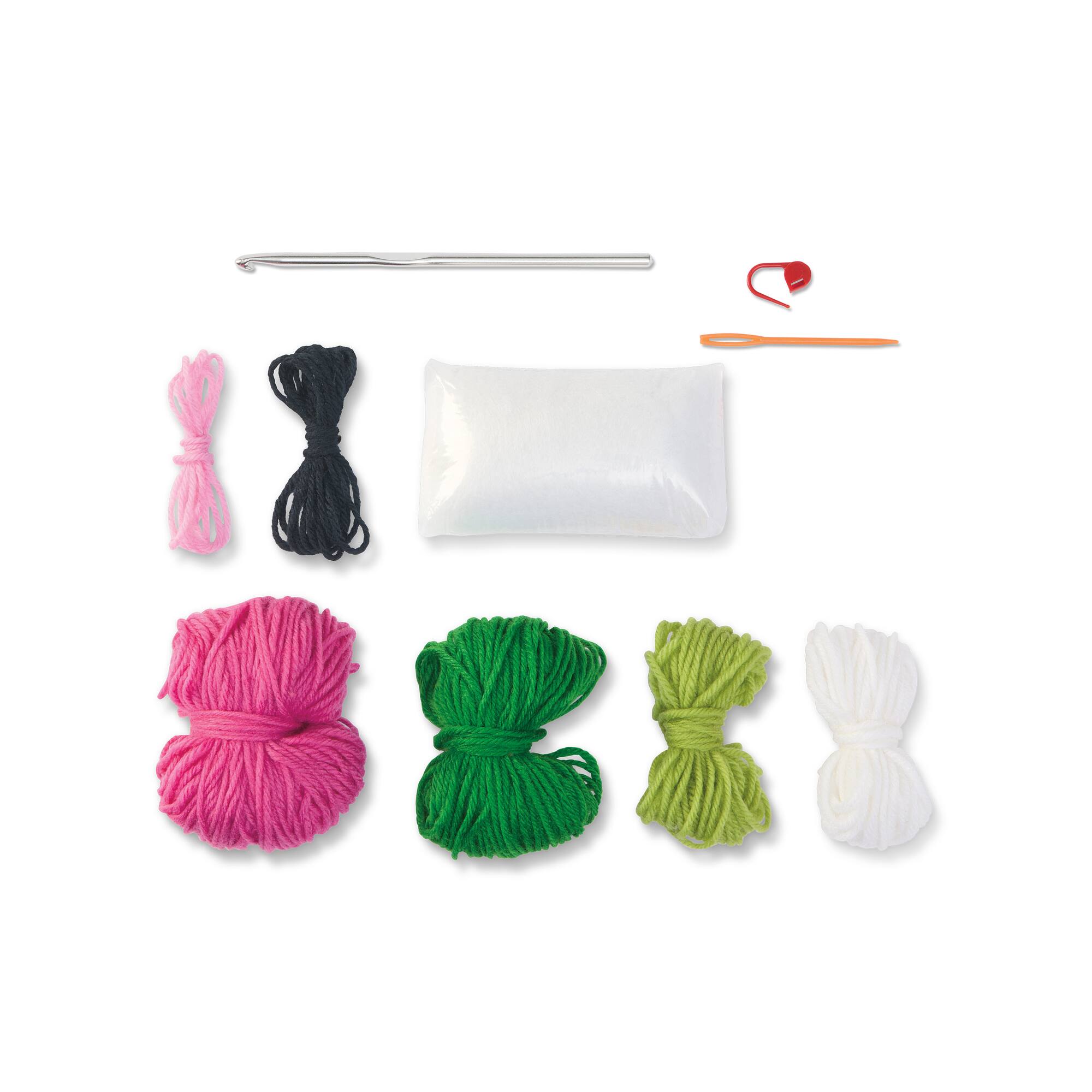 Summer Watermelon Mama & Baby Crochet Kit by Loops & Threads®